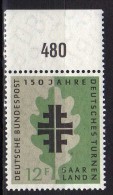 Saarland 1958 Mi 437 ** [160314IX] @ - Unused Stamps