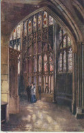 GLOUCESTER - CATHEDRAL - AMBULATORY By CHARLES FLOWER TUCKS 7410 - Gloucester