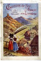 CHEMINS DE FER D ALSSACE ET DE LORRAINE   -  11 PAGES  - - Alsace