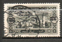 G LIBAN  4pi S 0pi 25 1927 N°90 - Oblitérés