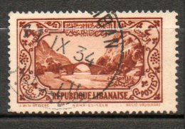 G LIBAN  4pi Brun Rouge  1930-35 N°139 - Gebraucht