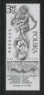 POLAND 2004 STAMP PRODUCERS CONFERENCE NUMBERED BLACK PRINT NHM - Proofs & Reprints