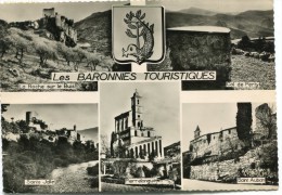 CPSM 26  LES BARONNIES TOURISTIQUES MULTI VUES  1962  Grand Format 15 X 10,5 - Buis-les-Baronnies