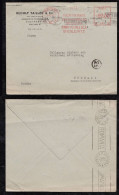 Rumänien Romania 1942 Meter Censor Cover To UPPSALA Sweden - Lettres & Documents