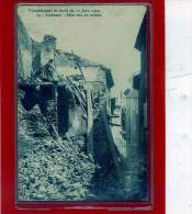 -  LAMBESC - Tremblement De Terre Du 11juin 1909 - Une Rue En Ruines - Lambesc