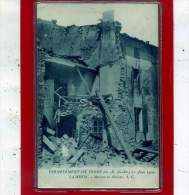 -  LAMBESC - Tremblement De Terre Du 11juin 1909 - Maisons En Ruines - Lambesc