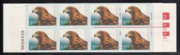 Norway Booklet Scott #1253 Tourism Pane Of 8 5k Eagle - Lower Margin Perfed - Carnets