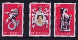 SAINT HELENA ISLAND Silver Coronation - Sainte-Hélène