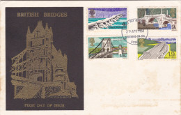 Essex 1968 - British Bridges - FDC - Un Epu Sale - Dirty - 1952-1971 Em. Prédécimales