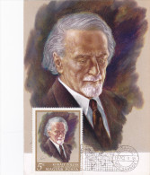 Carte Maximum HONGRIE N° Yvert 1964 (Compositeur Zoltan KODALY - Portrait Par Sandor LEGRADY) Obl Sp Ill - Maximumkarten (MC)