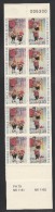 Norway Booklet Scott #1031, #1032 Christmas Pane Of 10 3.30k Elves Mailing Letters - Lr Margin Imperf - Booklets