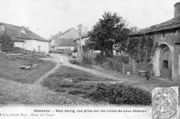 Chatenois Haut Bourg Vue Prise Sur Les Ruines Du Vieux Château - Chatenois