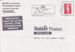 Frankrijk 1997 Cover Stamped With Kite Flying - Covers & Documents