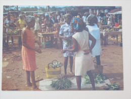 Gabon Scène De Marché à Libreville - Gabon