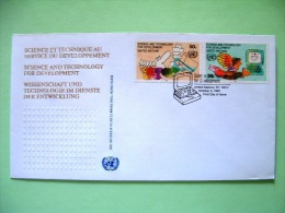 United Nations - New York 1992 FDC Cover - Science And Technologu - Drinkable Water - Computer - Briefe U. Dokumente