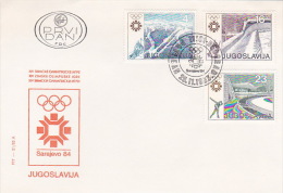 Yugoslavia 1983 Sarajevo Winter Olympic Games FDC - FDC