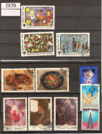 RUSSIE URSS 1979 / Lot Vrac De 11 Timbres Oblitérés Et Neufs / - Used Stamps