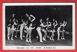 CPSM: Patinage Artistique - Holyday On Ice Show In Nigeria 1961 - Patinage Artistique