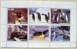 URSS (Russie) MANCHOTS, PINGOUINS, Feuillet 6 Valeurs (3) Neuf Sans Charniere MNH - Pinguine