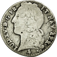 Monnaie, France, Louis XV, 1/10 Écu Au Bandeau, 12 Sols, 1/10 ECU, 1767, Paris - 1715-1774 Lodewijk XV
