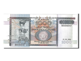 Billet, Burundi, 1000 Francs, 2006, KM:39d, NEUF - Burundi