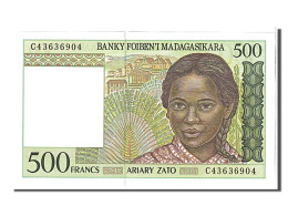 Billet, Madagascar, 500 Francs = 100 Ariary, 1996, KM:75b, NEUF - Madagaskar