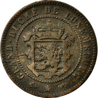 Monnaie, Luxembourg, William III, 5 Centimes, 1855, Paris, TB+, Bronze, KM:22.2 - Luxembourg