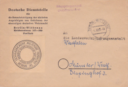 GOUVERNEMENT MILITAIRE DE BERLIN Kriegsgefangenenpost / Prisonnier De Guerre Lettre FM / France Allemagne / Deutschland - Storia Postale