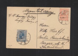 Romania PPC Timisoara 1922 Lugoj To Germany - Lettres & Documents