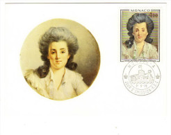 Monaco / Maximum Cards / Famous Persons / Louise D`Aumont - Mazarin - Maximum Cards