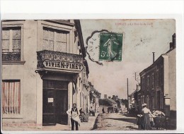 Conlie - La Rue De La Gare , Edition Chesnay - Conlie