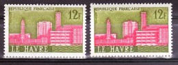 FRANCE   VARIETE N° YVERT / MAURY 1152  LE HAVRE NEUFS LUXE - Unused Stamps