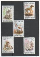 ROUMANIE 1994 YT N° 4217 à 4221 Oblitérés - Used Stamps
