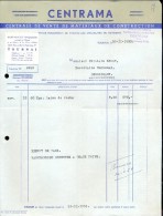 Factuur Facture Brief Lettre  - Centrama Tournai 1953 - 1950 - ...