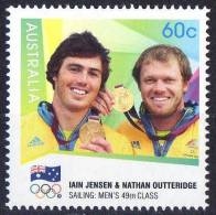 Australia 2012 London Olympic Games 60c Gold Medallists Sailing Men's 49er Class MNH - Nuevos