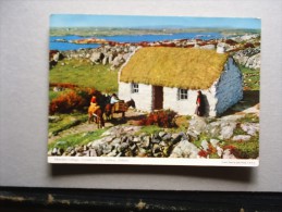 Ireland  -Thatched Cottage Connemara  Galway      D115260 - Galway