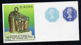 Entier Postal  EUROPA   SIR WINSTON CHURCHILL - Stamped Stationery, Airletters & Aerogrammes