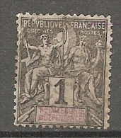 NOUVELLE-CALEDONIE -  Yv. N°  41  (o)   1c Cote  1,2 Euro  BE R 2 Scans - Oblitérés