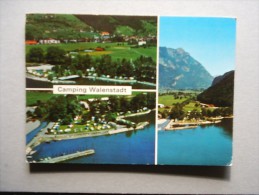 Switzerland  - Camping Walenstadt -stamp  D115283 - Walenstadt