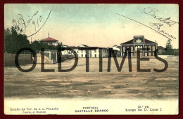 CASTELO BRANCO - LARGO D. LUIZ I - 1910 PC - Castelo Branco