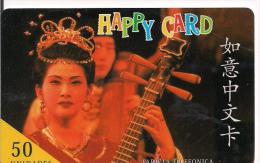 TARJETA TELEFONICA HAPPY CARD CHINA 2 SCANER - Non Classés