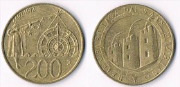 San Marino 200 Lira 1992 - Saint-Marin