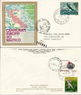 CAMPIONATI EUROPA SCI NAUTICO CASTEL GANDOLFO 1979 FDC SAN MARINO BIS - Water-skiing