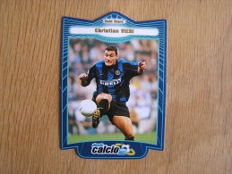 CALCIO 2000 GOLD STARS Christian Vieri Trading Cards Football Italia Italie Carte Collection - Autres & Non Classés