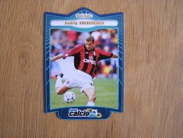 CALCIO 2000 GOLD STARS Andriy Shevchenko Trading Cards Football Italia Italie Carte Collection - Autres & Non Classés
