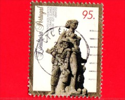 Portogallo - 1995 - Scultura - Monumento Ai Caduti Della Grande Guerra - 95 - Oblitérés