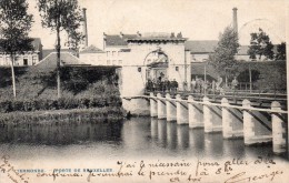 Belgique Dendermonde Termonde Porte De Bruxelles Animée Carte Precurseur - Dendermonde