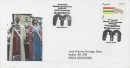 SPAIN. POSTMARK. GIANTS OF MANLLEU. 2010 - Frankeermachines (EMA)