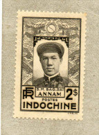 INDOCHINE : Empereur Bao-Daï - Série Pour L´Annam - Unused Stamps