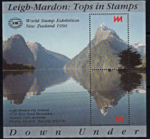 B5153 NEW ZEALAND 1990, World Stamp Exhibition, Leigh-Mardon Sample Mini-sheet - Nuevos
